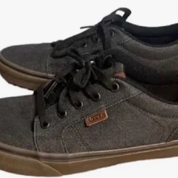 VANS BISHOP WAXED DENIM BLACK/GUM MEN’S SKATEBOARDING Sneakers Shoes 7.5 - Picture 10 of 11